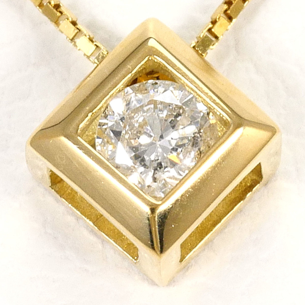 VINTAGE 18k Gold Diamond Necklace